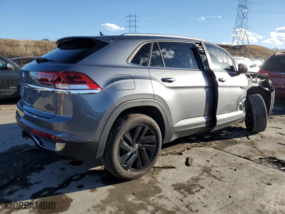 2023 Volkswagen Atlas Cross Sport 3.6L V6 SE w/Technology with VIN 1V2KE2CA5PC226004, listed as a Copart auction lot 43184745 with 18,568 mi miles and Salvage Title. Bid and sale history available at carsss.com. Image 3.
