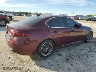 2018 Alfa Romeo Giulia with VIN ZARFAEBN2J7577821, listed as a Copart auction lot 89363685 with 0 mi miles and Non Repairable. Bid and sale history available at carsss.com. Image 3.