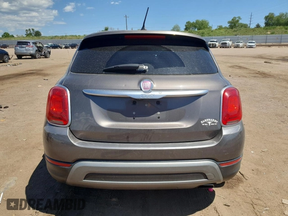 2016 FIAT 500X Trekking with VIN ZFBCFXCT7GP438562, listed as a Copart auction lot 60483465 with 160,991 mi miles and Salvage title. Bid and sale history available at DreamBid. Image 6.
