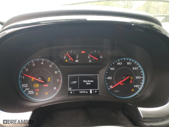 2020 Chevrolet Traverse LS with VIN 1GNERFKW8LJ153490, listed as a Copart auction lot 51368555 with 112,173 mi miles and Salvage Title. Bid and sale history available at carsss.com. Image 9.