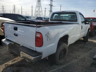 2012 Ford F-250 XL with VIN 1FTBF2B64CEC58386, listed as a Copart auction lot 41812205 with 182,225 mi miles and Salvage title. Bid and sale history available at DreamBid. Image 3.