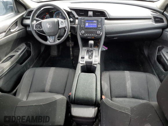 2019 Honda Civic LX with VIN 19XFC2F61KE009602, listed as a Copart auction lot 45585045 with 84,414 mi miles and Salvage Title. Bid and sale history available at DreamBid. Image 8.