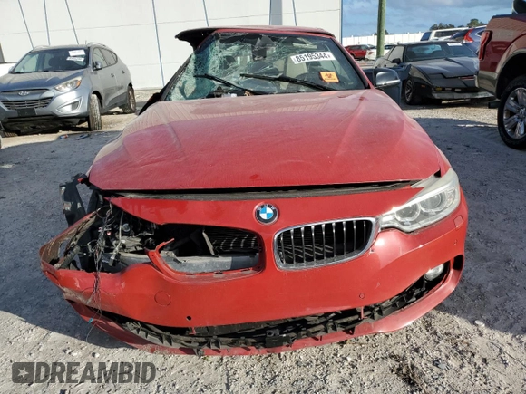 2014 BMW 4 Series 428i с VIN WBA3V5C58EJ968946, выставлен на аукционе Copart как лот 85195344 с пробегом Не указан миль и Списание • Salvage title. История ставок и продаж доступна на DreamBid. Изображение 5.
