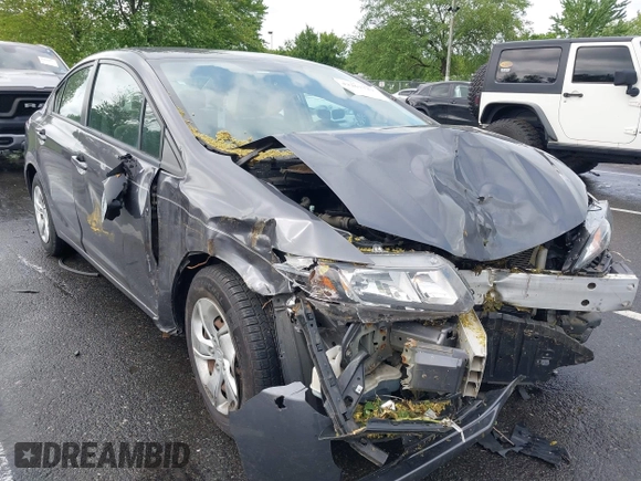 2015 Honda Civic LX with VIN 19XFB2F55FE268061, listed as a IAAI auction lot 42267729 with 122,083 mi miles and . Bid and sale history available at DreamBid. Image 17.