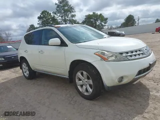 2007 Nissan Murano SL with VIN JN8AZ08T87W519155, listed as a IAAI auction lot 41504877 with 128,093 mi miles. Bid and sale history available at carsss.com. Image 1.