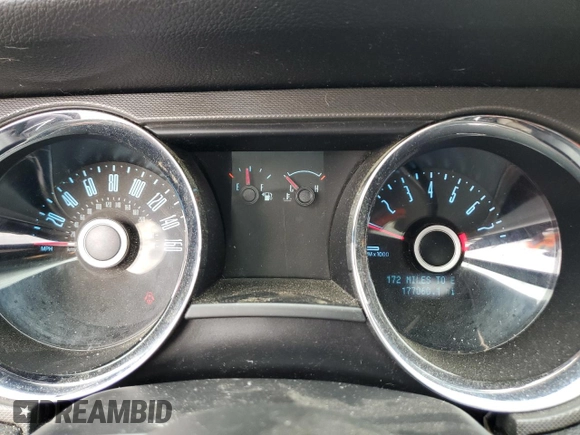 2014 Ford Mustang V6 with VIN 1ZVBP8AMXE5315092, listed as a Copart auction lot 58765755 with 177,060 mi miles and Salvage title. Bid and sale history available at DreamBid. Image 9.