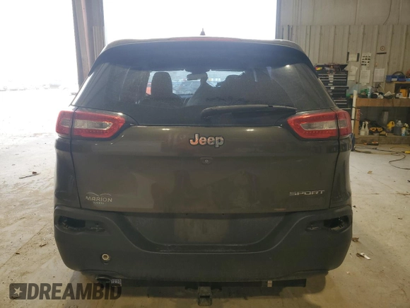 2015 Jeep Cherokee Sport z VIN 1C4PJLAB8FW535841, wystawiony jako Copart lot #49649495 z przebiegiem 157 360 mil mil oraz Szkoda całkowita • Salvage title. Historia ofert i sprzedaży dostępna na DreamBid. Obrazek 6.