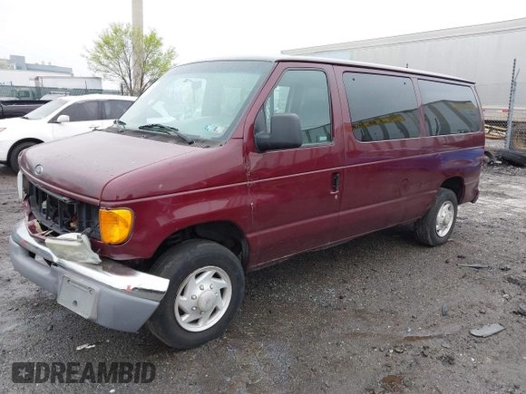 2007 Ford Econoline Passenger XL with VIN 1FMNE11L57DA55791, listed as a IAAI auction lot 41976846 with 294,952 mi miles. Bid and sale history available at carsss.com. Image 18.