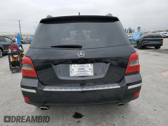 2012 Mercedes-Benz GLK GLK 350 with VIN WDCGG5GB8CF867687, listed as a Copart auction lot 54195995 with 153,465 mi miles and Salvage Title. Bid and sale history available at carsss.com. Image 6.
