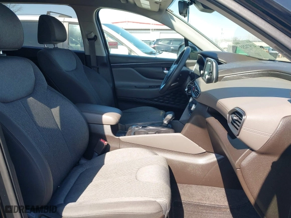 2019 Hyundai Santa Fe SE with VIN 5NMS23AD0KH023450, listed as a IAAI auction lot 41971233 with 52,109 mi miles. Bid and sale history available at carsss.com. Image 5.