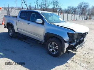 2016 Chevrolet Colorado 4WD Z71 with VIN 1GCGTDE37G1101556, listed as a IAAI auction lot 41638789 with 81,484 mi miles. Bid and sale history available at carsss.com. Image 1.