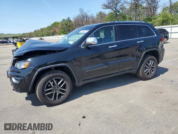 2020 Jeep Grand Cherokee Limited with VIN 1C4RJFBG7LC150224, listed as a Copart auction lot 59546425 with 51,296 mi miles and Salvage title. Bid and sale history available at DreamBid. Image 1.