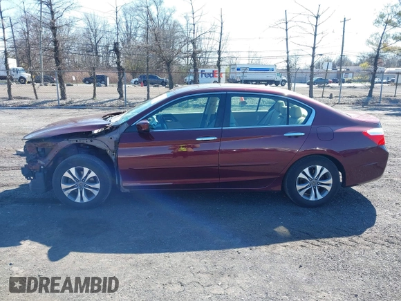 2014 Honda Accord LX with VIN 1HGCR2F34EA308629, listed as a IAAI auction lot 41976263 with 74,329 mi miles and . Bid and sale history available at carsss.com. Image 15.