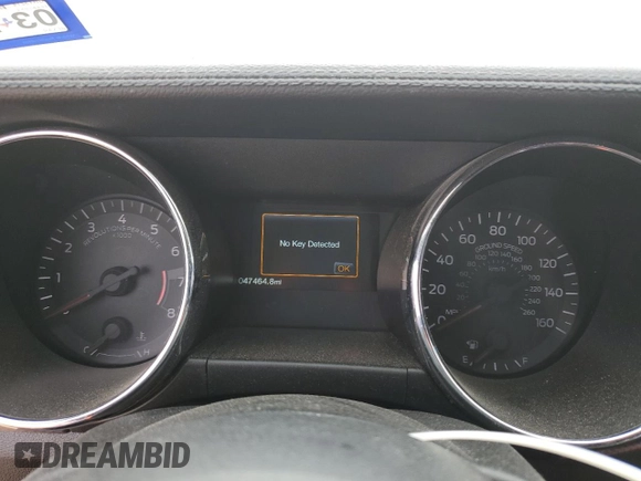 2015 Ford Mustang GT with VIN 1FA6P8CF9F5418062, listed as a Copart auction lot 52352075 with 47,464 mi miles and Salvage Title. Bid and sale history available at carsss.com. Image 9.