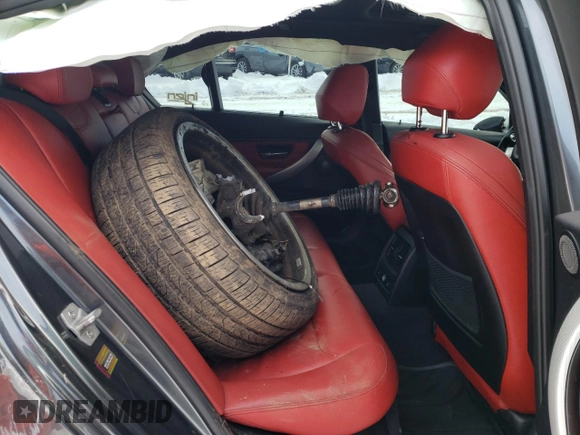 2015 BMW 3 Series 335i xDrive with VIN WBA3B9C51FJ466314, listed as a Copart auction lot 83067354 with 123,643 mi miles and Salvage title. Bid and sale history available at DreamBid. Image 10.