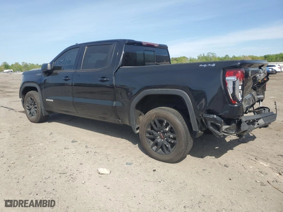 2021 GMC Sierra 1500 Elevation with VIN 3GTU9CED1MG194172, listed as a Copart auction lot 53907645 with 68,632 mi miles and Salvage Title. Bid and sale history available at carsss.com. Image 2.