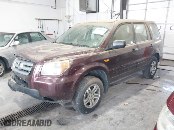 2007 Honda Pilot LX with VIN 2HKYF18137H519304, listed as a IAAI auction lot 42203155 with 128,712 mi miles and . Bid and sale history available at DreamBid. Image 2.
