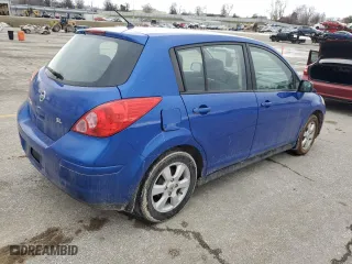 2009 Nissan Versa 1.8 SL with VIN 3N1BC13E79L430687, listed as a Copart auction lot 43637075 with 138,032 mi miles and Salvage Title. Bid and sale history available at carsss.com. Image 3.