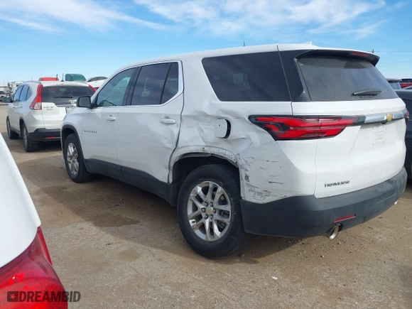2023 Chevrolet Traverse LS with VIN 1GNERFKW2PJ209669, listed as a IAAI auction lot 41200163 with 34,946 mi miles. Bid and sale history available at carsss.com. Image 14.