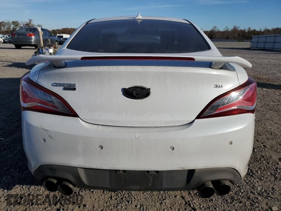 2015 Hyundai Genesis Coupe R-Spec with VIN KMHHU6KJ0FU124721, listed as a Copart auction lot 80507174 with 124,082 mi miles and Salvage title. Bid and sale history available at DreamBid. Image 6.