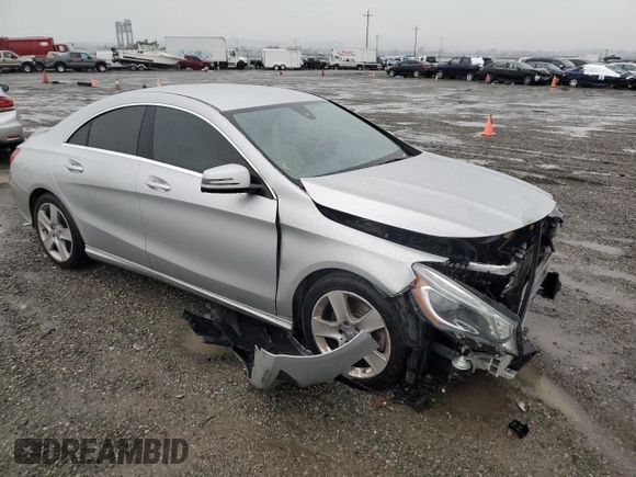 2015 Mercedes-Benz CLA 250 with VIN WDDSJ4EB3FN242578, listed as a Copart auction lot 41098594 with 104,142 mi miles and . Bid and sale history available at DreamBid. Image 4.