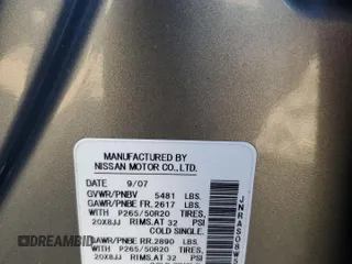 2008 Infiniti FX with VIN JNRAS08W58X205386, listed as a Copart auction lot 78461794 with 218,297 mi miles and Salvage Title. Bid and sale history available at DreamBid. Image 13.
