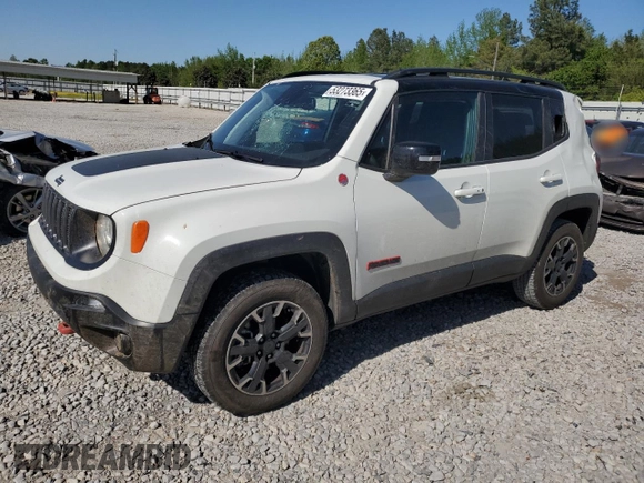 2023 Jeep Renegade Trailhawk z VIN ZACNJDC11PPP11965, wystawiony jako Copart lot #53273365 z przebiegiem 31 205 mil mil oraz Szkoda całkowita • Salvage title. Historia ofert i sprzedaży dostępna na DreamBid. Obrazek 1.