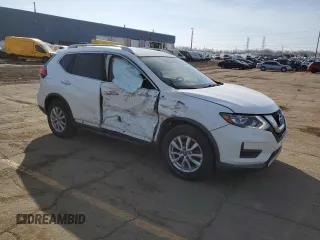 2017 Nissan Rogue SV with VIN KNMAT2MT2HP548631, listed as a Copart auction lot 54296645 with 147,708 mi miles and Clean title. Bid and sale history available at DreamBid. Image 4.