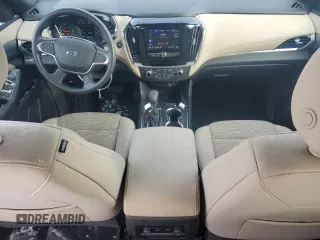 2022 Chevrolet Traverse LS with VIN 1GNEVFKW4NJ112207, listed as a Copart auction lot 47103345 with 14,666 mi miles and Salvage Title. Bid and sale history available at carsss.com. Image 8.