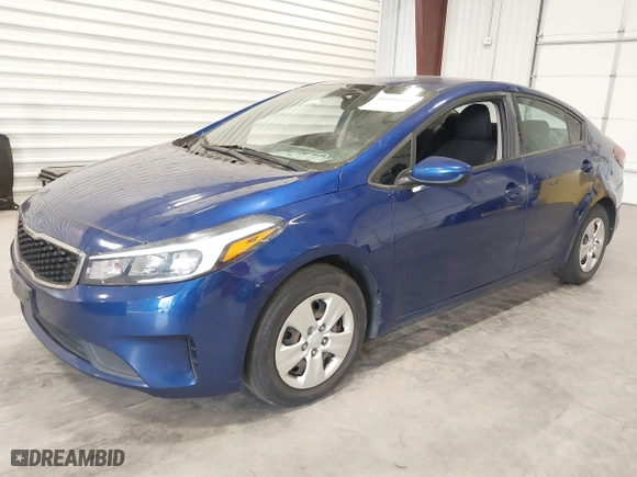 2017 Kia Forte LX with VIN 3KPFK4A72HE052823, listed as a IAAI auction lot 41154594 with 54,585 mi miles. Bid and sale history available at carsss.com. Image 17.