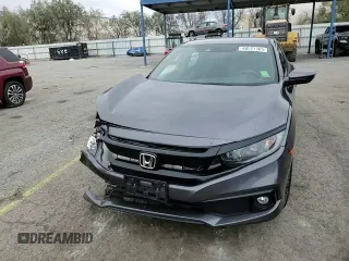 2019 Honda Civic Sport with VIN 2HGFC2F80KH503943, listed as a Copart auction lot 48527165 with 38,348 mi miles and Salvage Title. Bid and sale history available at DreamBid. Image 13.