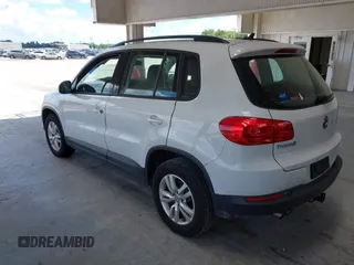 2017 Volkswagen Tiguan S with VIN WVGAV7AX8HK028540, listed as a IAAI auction lot 42256745 with 118,394 mi miles and . Bid and sale history available at DreamBid. Image 3.