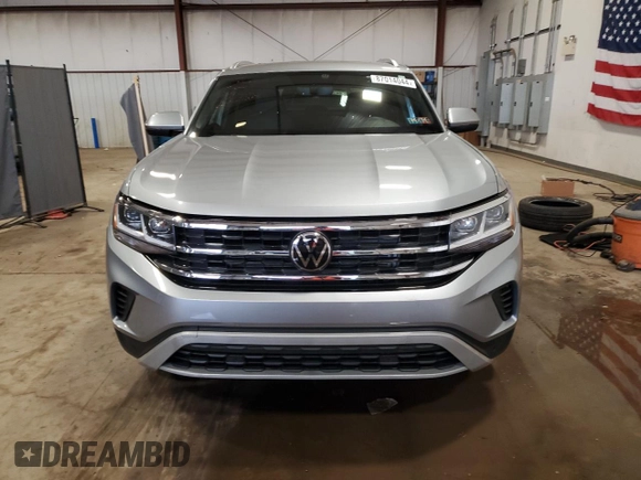 2023 Volkswagen Atlas SE with VIN 1V2KE2CA4PC212952, listed as a Copart auction lot 87014044 with 14,779 mi miles and Salvage title. Bid and sale history available at DreamBid. Image 5.