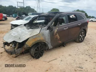 2017 Kia Sorento EX with VIN 5XYPHDA52HG263556, listed as a Copart auction lot 57869625 with Not provided miles and Salvage title. Bid and sale history available at DreamBid. Image 1.