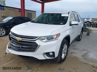 2021 Chevrolet Traverse LT Cloth with VIN 1GNERGKW9MJ115970, listed as a IAAI auction lot 41631079 with 139,621 mi miles. Bid and sale history available at carsss.com. Image 18.