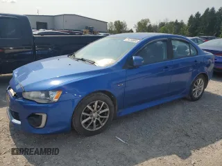 2016 Mitsubishi Lancer SE with VIN JA32V2FW4GU008041, listed as a Copart auction lot 71416584 with 93,347 mi miles and Salvage Title. Bid and sale history available at carsss.com. Image 1.