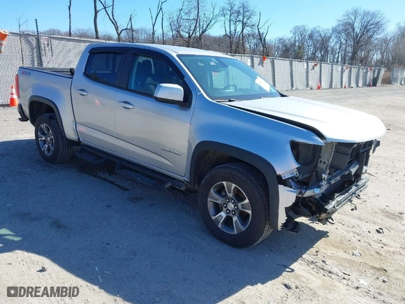 2016 Chevrolet Colorado 4WD Z71 with VIN 1GCGTDE37G1101556, listed as a IAAI auction lot 41638789 with 81,484 mi miles. Bid and sale history available at carsss.com. Image 1.