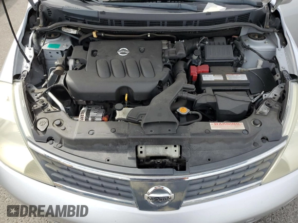2009 Nissan Versa 1.8 S with VIN 3N1BC11E69L374261, listed as a Copart auction lot 47252795 with 70,600 mi miles and Salvage Title. Bid and sale history available at carsss.com. Image 11.
