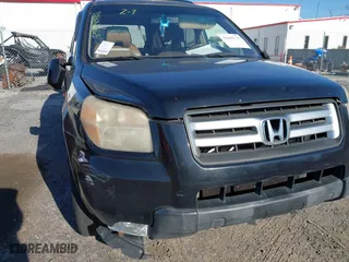 2006 Honda Pilot EX-L with RES with VIN 2HKYF18686H509524, listed as a IAAI auction lot 41863126 with 1 mi miles. Bid and sale history available at carsss.com. Image 6.