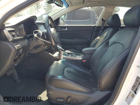 2018 Kia Optima SX with VIN 5XXGW4L21JG248467, listed as a Copart auction lot 62944715 with 55,829 mi miles and Salvage title. Bid and sale history available at DreamBid. Image 7.