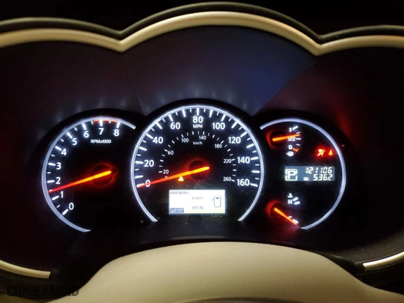 2015 Nissan Quest S with VIN JN8AE2KP4F9134000, listed as a Copart auction lot 42636974 with 121,106 mi miles. Bid and sale history available at carsss.com. Image 9.