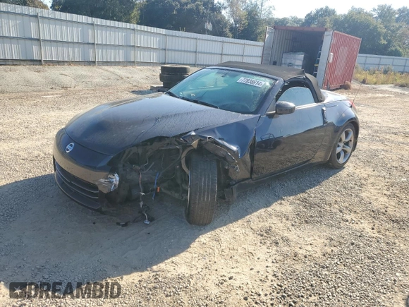 2008 Nissan 350Z Enthusiast with VIN JN1BZ36A18M852607, listed as a Copart auction lot 77838614 with 90,511 mi miles and Salvage Title. Bid and sale history available at DreamBid. Image 1.