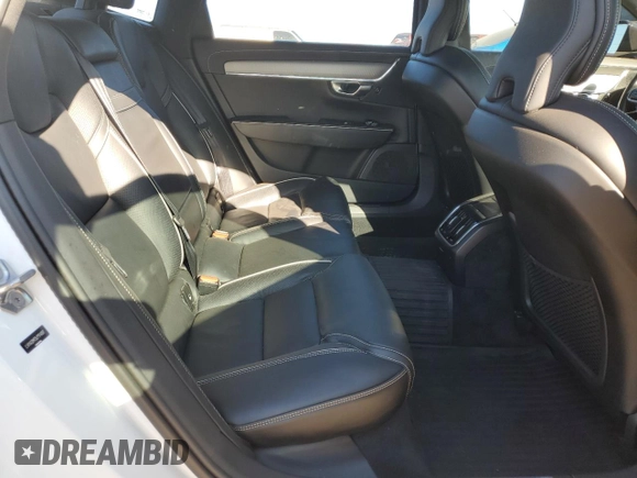 2020 Volvo S90 R-Design with VIN LVYA22MT5LP174097, listed as a Copart auction lot 87796705 with 43,079 mi miles and Salvage Title. Bid and sale history available at carsss.com. Image 10.