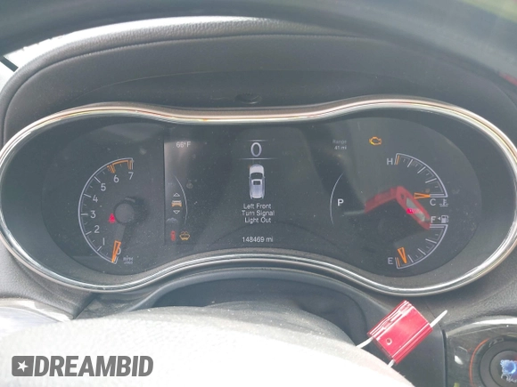2014 Jeep Grand Cherokee Overland with VIN 1C4RJFCT8EC106005, listed as a IAAI auction lot 41989721 with 148,469 mi miles and . Bid and sale history available at DreamBid. Image 7.