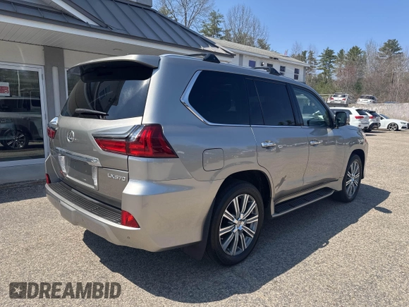 2017 Lexus LX 570 with VIN JTJHY7AX7H4244407, listed as a IAAI auction lot 42095502 with 105,207 mi miles and . Bid and sale history available at DreamBid. Image 4.