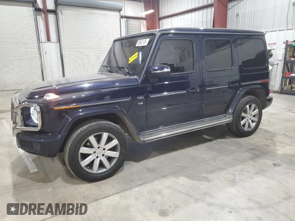 2020 Mercedes-Benz G 550 z VIN W1NYC6BJ8LX345414, wystawiony jako Copart lot #50952435 z przebiegiem 14 261 mil mil oraz Szkody całkowita. Historia ofert i sprzedaży dostępna na DreamBid. Obrazek 1.