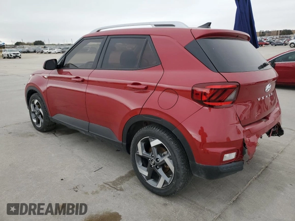 2021 Hyundai Venue SEL with VIN KMHRC8A33MU073251, listed as a Copart auction lot 84479484 with 59,012 mi miles and Clean Title. Bid and sale history available at DreamBid. Image 2.