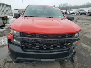 2021 Chevrolet Silverado 1500 Work Truck with VIN 1GCPYAEH3MZ139150, listed as a Copart auction lot 45953515 with 55,394 mi miles and Salvage Title. Bid and sale history available at DreamBid. Image 5.