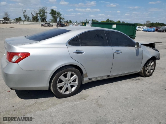 2007 Lexus ES 350 with VIN JTHBJ46G572075081, listed as a Copart auction lot 51098555 with 220,942 mi miles and Non Repairable. Bid and sale history available at carsss.com. Image 3.
