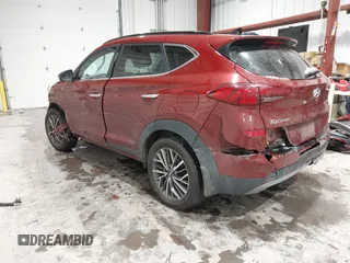 2019 Hyundai Tucson Ultimate with VIN KM8J3CAL2KU005486, listed as a IAAI auction lot 41605303 with 4,033 mi miles. Bid and sale history available at carsss.com. Image 3.